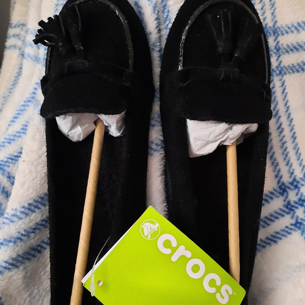 Crocs Lina Suede Genuine lined loafers